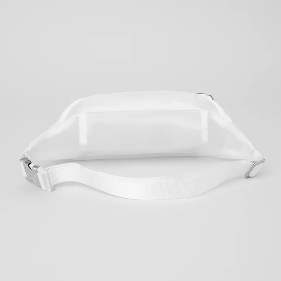 Alo Yoga Sheer Fanny Pack White - Picture 3 of 11